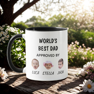 De beste papa Mok ter wereld | Aangepaste Baby Fac