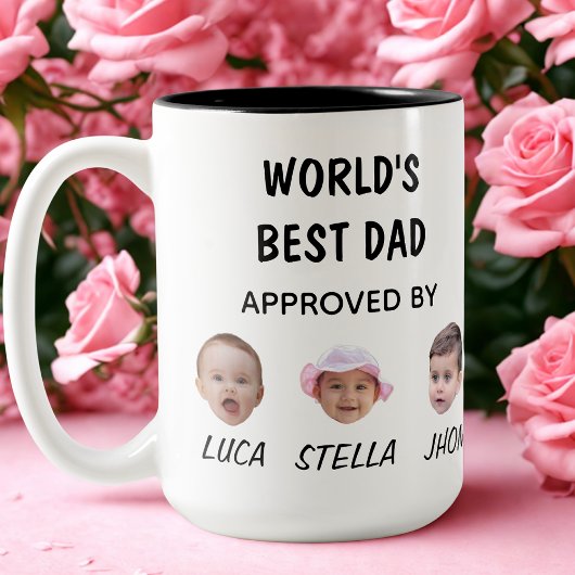 De beste papa Mok ter wereld | Aangepaste Baby Fac