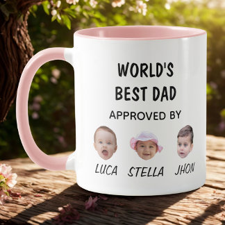 De beste papa Mok ter wereld | Aangepaste Baby Fac