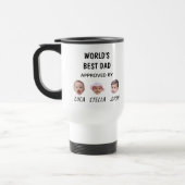 De beste papa Mok ter wereld | Aangepaste Baby Fac (Links)