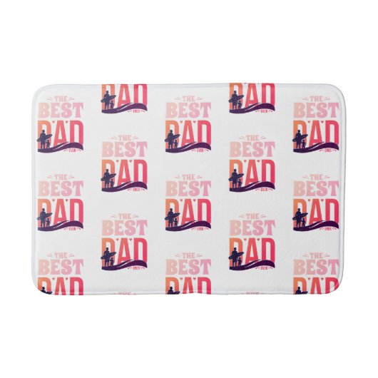 De Beste Papa Ooit Badmat (Voorkant)