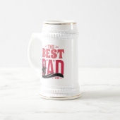 De Beste Papa Ooit Bierpul (Voorkant links)