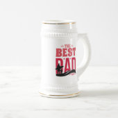 De Beste Papa Ooit Bierpul (Voorkant rechts)