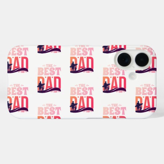 De Beste Papa Ooit Case-Mate iPhone Case (Achterkant (horizontaal))
