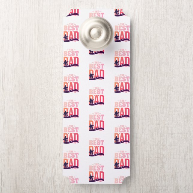 De Beste Papa Ooit Deurhanger (Op knop)