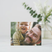 De Beste Papa Ooit Feestdagenkaart (Staand voorkant)