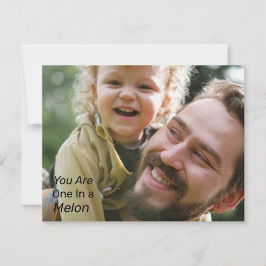 De Beste Papa Ooit Feestdagenkaart (Voorkant)