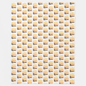 De Beste Papa Ooit Fleece Deken (Voorkant)