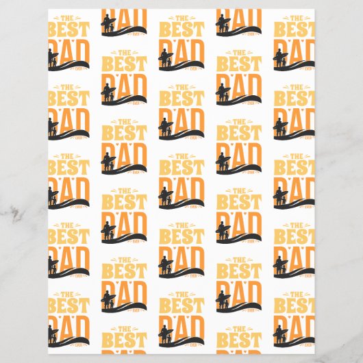 De Beste Papa Ooit Flyer (Achterkant)