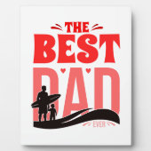 De Beste Papa Ooit Fotoplaat (Voorkant)