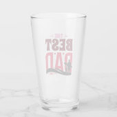 De Beste Papa Ooit Glas (Achterkant)