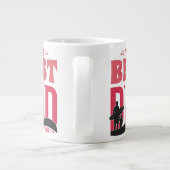 De Beste Papa Ooit Grote Koffiekop (Achterkant)