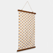 De Beste Papa Ooit Hangend Wandkleed (Gebogen)