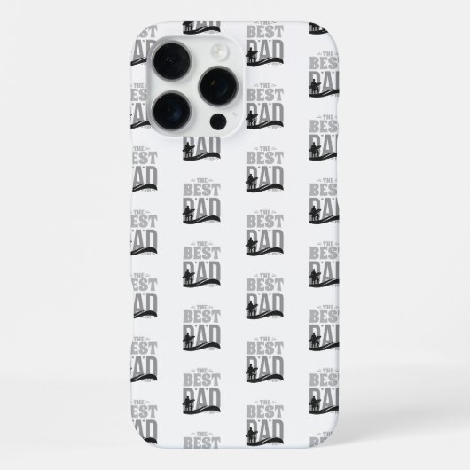 De Beste Papa Ooit iPhone Hoesje (Achterkant)
