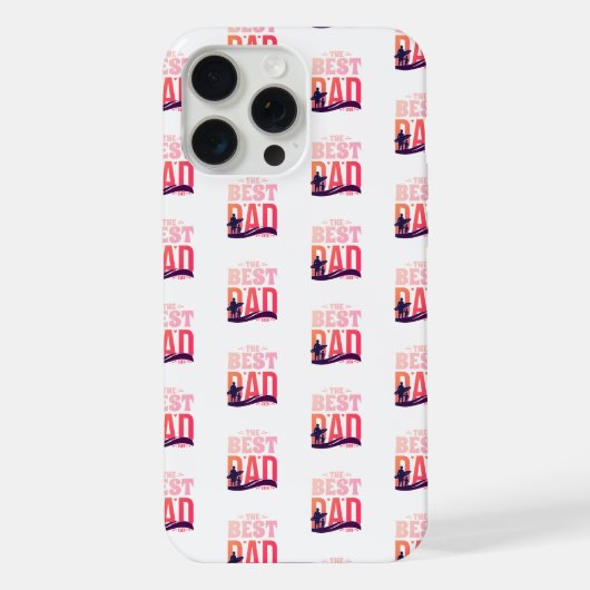 De Beste Papa Ooit iPhone Hoesje (Achterkant)