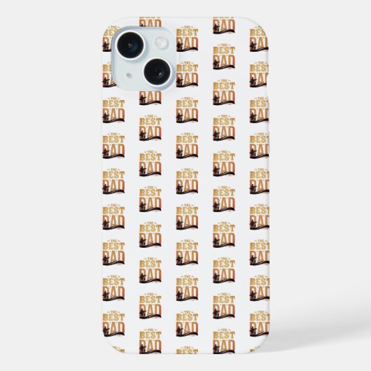 De Beste Papa Ooit iPhone Hoesje (Achterkant)