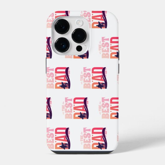De Beste Papa Ooit iPhone Hoesje (Achterkant)