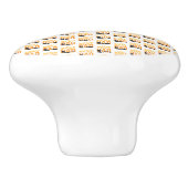 De Beste Papa Ooit Keramische Knop (Zijkant)