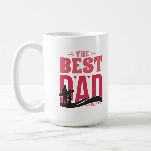 De Beste Papa Ooit Koffiemok (Links)