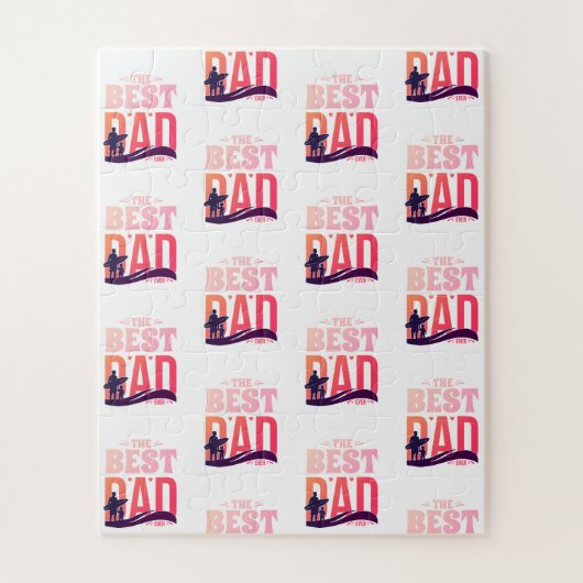De Beste Papa Ooit Legpuzzel (Verticaal)