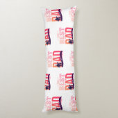 De Beste Papa Ooit Lichaamskussen (Achterkant (Verticaal))