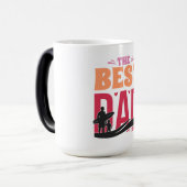 De Beste Papa Ooit Magische Mok (Voorkant links)