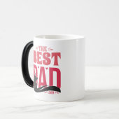 De Beste Papa Ooit Magische Mok (Voorkant links)