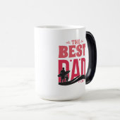 De Beste Papa Ooit Magische Mok (Voorkant rechts)