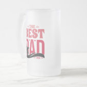De Beste Papa Ooit Matglas Bierpul (Voorkant links)