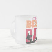 De Beste Papa Ooit Matglas Koffiemok (Voorkant links)