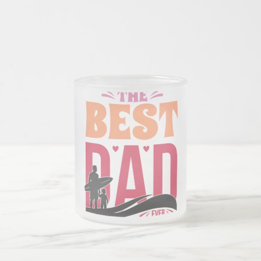 De Beste Papa Ooit Matglas Koffiemok (Center)