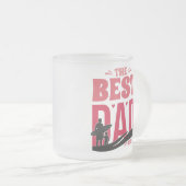 De Beste Papa Ooit Matglas Koffiemok (Voorkant rechts)
