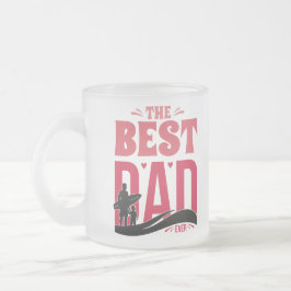 De Beste Papa Ooit Matglas Koffiemok