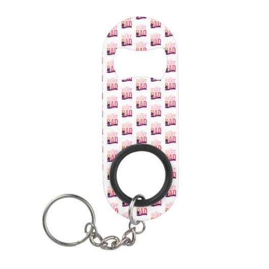 De Beste Papa Ooit Mini Flessenopener (Voorkant)
