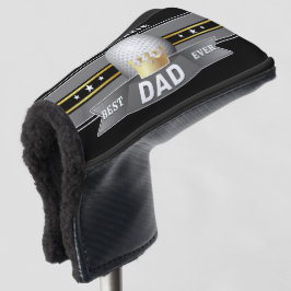 De Beste Papa Ooit Nep Goud Sport Golfheadcover