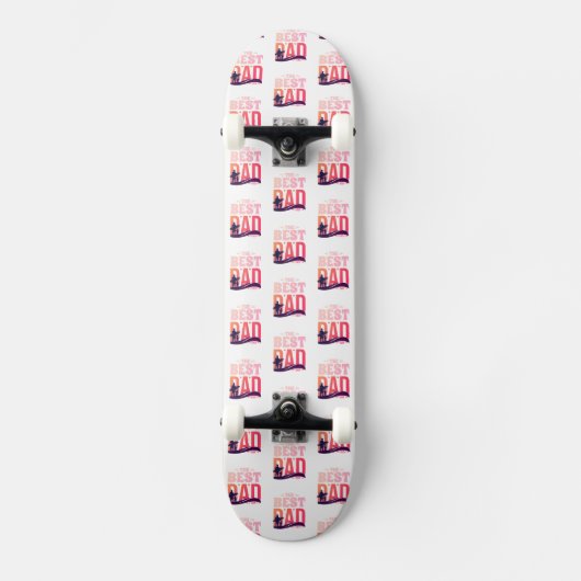 De Beste Papa Ooit Persoonlijk Skateboard (Voorkant)