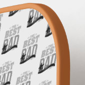 De Beste Papa Ooit Pickleball Paddle (Links Detail)