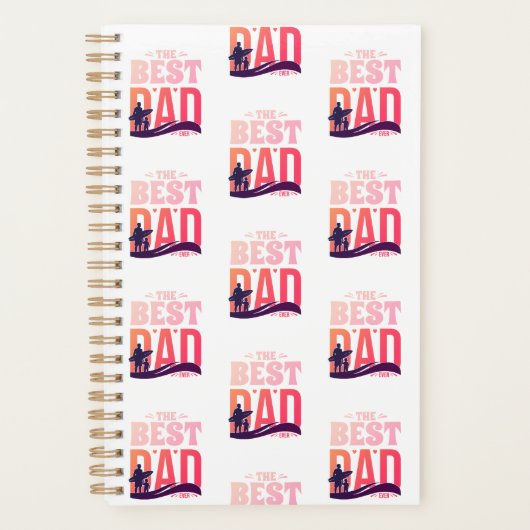 De Beste Papa Ooit Planner (Voorkant)