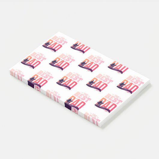 De Beste Papa Ooit Post-it® Notes (Schuin)
