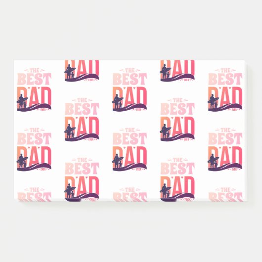 De Beste Papa Ooit Post-it® Notes (Voorkant)