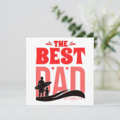 De Beste Papa Ooit Programmakaart (Staand voorkant)
