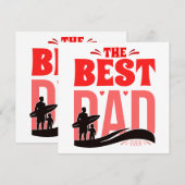 De Beste Papa Ooit Programmakaart (Voorkant / Achterkant)