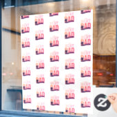 De Beste Papa Ooit Raamsticker (Cafe Raam)