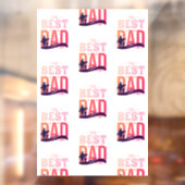 De Beste Papa Ooit Raamsticker (Vel 2)