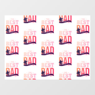 De Beste Papa Ooit Raamsticker