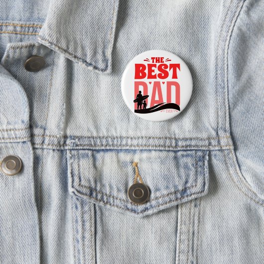 De Beste Papa Ooit Ronde Button 5,7 Cm (In situ)