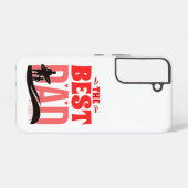 De Beste Papa Ooit Samsung Galaxy Hoesje (Achterkant horizontaal)