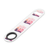 De Beste Papa Ooit Speed Flessenopener (Achterkant Gekanteld)
