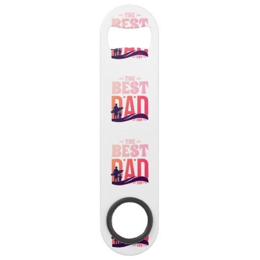 De Beste Papa Ooit Speed Flessenopener (Voorkant)