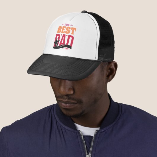 De Beste Papa Ooit Trucker Pet (In situ)